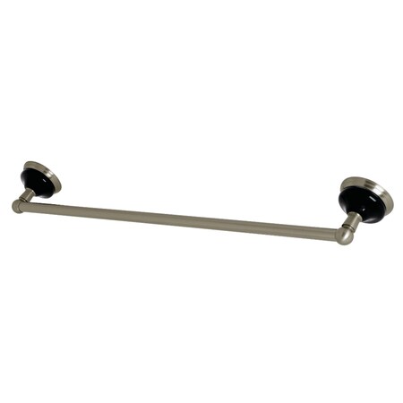 Kingston Brass BA9111BN Water Onyx 24" Towel Bar, Brushed Nickel BA9111BN